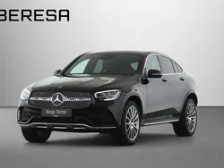 Schwarz Gebraucht 2020 Mercedes GLC300e AMG Coupé | 41.780 € (Fairer Preis)