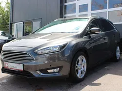 Magneticgrau (metallic) Gebraucht 2016 Ford Focus Titanium Kombi | 4.840 € (Superpreis)