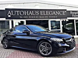 Ung. schwarz unilack Gebraucht 2021 Mercedes C200 AMG line Coupé | 28.990 € (Superpreis)