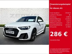 Weiss Gebraucht 2024 Audi A1 Sportback S-Line Kleinwagen | 29.925 € (Teuer)