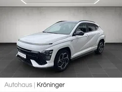 Atlas white / sol Gebraucht 2023 Hyundai Kona N Line SUV | 29.990 € (Fairer Preis)