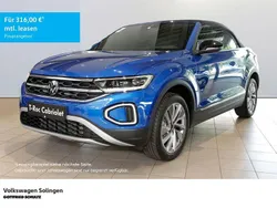 Blau Neu 2025 VW T-Roc Cabriolet Cabrio | 40.490 € (Superpreis)