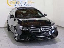 Obsidianschwarz met. Gebraucht 2017 Mercedes E400 AMG line Kombi | 33.990 € (Teuer)