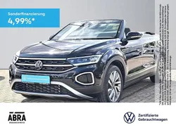 Schwarz Gebraucht 2023 VW T-Roc Cabriolet Move Cabrio | 27.880 € (Superpreis)