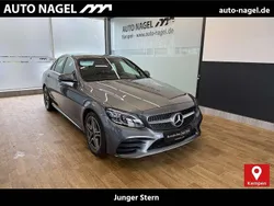 Grau Gebraucht 2020 Mercedes C180 AMG Limousine | 31.376 € (Etwas zu teuer)