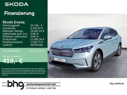 Arcticsilber metallic Gebraucht 2022 Skoda Enyaq iV Selection SUV | 36.730 € (Fairer Preis)