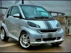 Silber Gebraucht 2009 Smart Roadster Brabus Cabrio | 7.800 € (Superpreis)