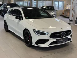 Weiß Gebraucht 2021 Mercedes CLA35 AMG Shooting Brake AMG Kombi | 37.999 € (Guter Preis)