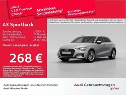 Silber Gebraucht 2024 Audi A3 Sportback Advanced Limousine | 31.429 € (Guter Preis)