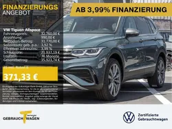 Blau Gebraucht 2022 VW Tiguan Allspace Elegance SUV | 32.760 € (Superpreis)