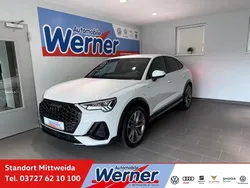 Weiß Gebraucht 2021 Audi Q3 Sportback S-Line SUV | 27.780 € (Fairer Preis)