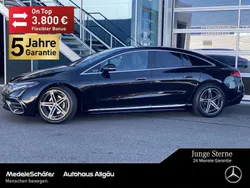 Lack obsidianschwarz Gebraucht 2023 Mercedes EQS580 AMG Limousine | 71.740 € (Superpreis)