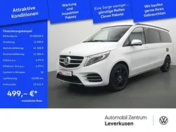 Weiss / bergkristallweiß (metallic) Gebraucht 2019 Mercedes V250 Edition Van / Kleinbus | 56.480 €