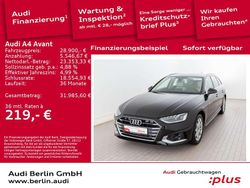 Brillantschwarz Gebraucht 2022 Audi A4 Advanced Plus Kombi | 28.900 € (Fairer Preis)