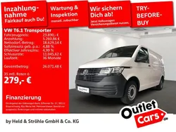 Candyweiß Gebraucht 2021 VW T6.1 Van | 23.890 € (Guter Preis)