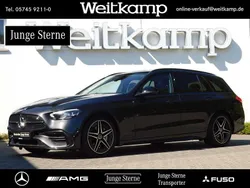 Lack graphitgrau Gebraucht 2024 Mercedes C200 AMG Kombi | 41.395 € (Fairer Preis)
