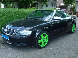 Schwarz Gebraucht 2002 Audi A4 Cabriolet Cabrio | 4.500 € (Fairer Preis)