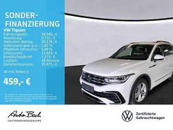 Weiß (pure white) Gebraucht 2023 VW Tiguan R-line SUV | 38.940 € (Etwas zu teuer)