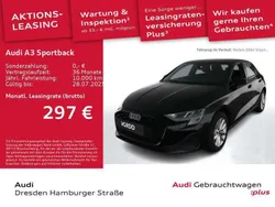 Mythosschwarz metallic Gebraucht 2025 Audi A3 Ambiente Limousine | 29.475 € (Teuer)