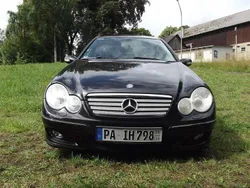 Schwarz Gebraucht 2007 Mercedes C200 Coupé | 2.800 € (Fairer Preis)