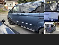 Blau Gebraucht 2021 Ford Tourneo Custom Titanium X Van / Kleinbus | 33.888 € (Superpreis)
