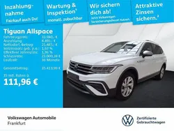 Pure white Gebraucht 2024 VW Tiguan Allspace Life SUV | 33.980 € (Superpreis)