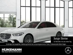 Manufaktur diamantweiß bright metallic Gebraucht 2022 Mercedes S400 AMG Limousine | 93.340 € (Fairer Preis)