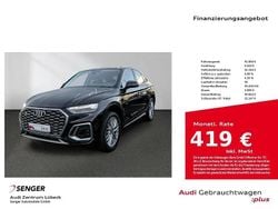 Schwarz Gebraucht 2022 Audi Q5 Sportback S-Line SUV | 41.850 € (Etwas zu teuer)
