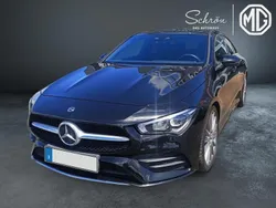 Kosmoschwarz metallic Gebraucht 2019 Mercedes CLA200 AMG line Coupé | 29.190 € (Fairer Preis)