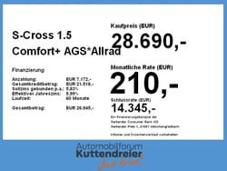 Weiß Neu 2025 Suzuki SX4 S-Cross Comfort+ SUV | 25.990 € (Guter Preis)