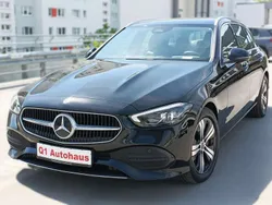 Schwarz lack Gebraucht 2022 Mercedes C220 Premium Kombi | 29.400 € (Guter Preis)