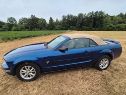 Blau Gebraucht 2008 Ford Mustang Cabrio | 9.500 € (Etwas zu teuer)