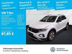 Pure white Gebraucht 2025 VW T-Roc Goal SUV | 22.480 € (Etwas zu teuer)