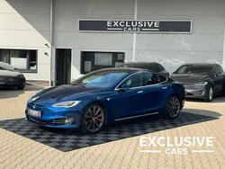 Blau Gebraucht 2019 Tesla Model S Performance Limousine | 46.750 € (Etwas zu teuer)