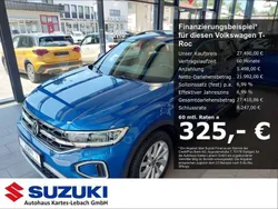 Blau Gebraucht 2023 VW T-Roc Style SUV | 27.490 € (Fairer Preis)