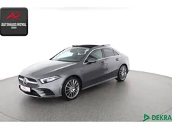 Grau (metallic) Gebraucht 2020 Mercedes A250 AMG Limousine | 26.539 € (Teuer)