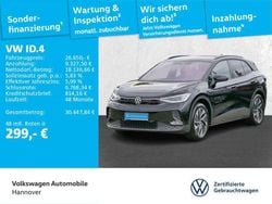 Mythosschwarz (metallic) Gebraucht 2022 VW ID.4 Pro Performance SUV | 26.650 € (Guter Preis)