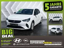 Jade weiss/arktis weiss Gebraucht 2021 Opel Corsa Edition Kleinwagen | 13.390 € (Fairer Preis)