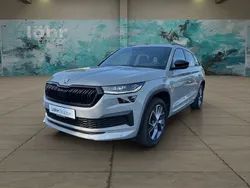 Steelgrau Gebraucht 2022 Skoda Kodiaq SportLine SUV | 33.480 € (Fairer Preis)