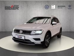Oryxweiß perlmutteffekt Gebraucht 2017 VW Tiguan Highline SUV | 17.990 € (Guter Preis)