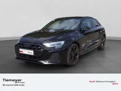 Mythosschwarz metallic Gebraucht 2025 Audi A3 S-Line Limousine | 38.980 € (Guter Preis)
