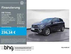 Schwarz Gebraucht 2024 VW T-Cross R-line SUV | 30.990 € (Etwas zu teuer)