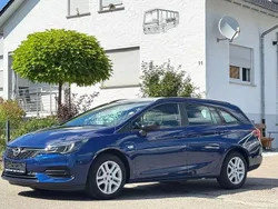 Blau Gebraucht 2021 Opel Astra Edition Kombi | 15.490 € (Guter Preis)