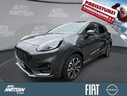 Blau dynamicblau metallic Gebraucht 2022 Ford Puma ST-Line Coupé | 22.480 € (Teuer)