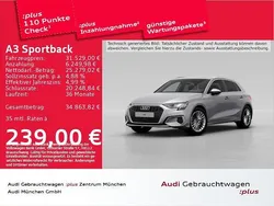 Florettsilber metallic Gebraucht 2024 Audi A3 Advanced Limousine | 31.529 € (Guter Preis)