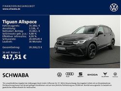 Deep black perleffekt Gebraucht 2022 VW Tiguan Allspace R-line SUV | 35.380 € (Fairer Preis)