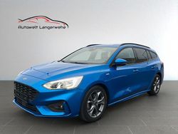 Blau Gebraucht 2019 Ford Focus ST-Line Kombi | 16.999 € (Guter Preis)