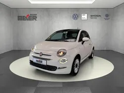 Weiß Gebraucht 2015 Fiat 500 Lounge Limousine | 9.890 € (Fairer Preis)