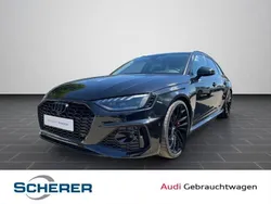 Mythosschwarz metallic (metallic) Gebraucht 2021 Audi RS4 Advanced Kombi | 57.800 € (Fairer Preis)