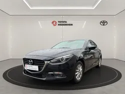 Schwarz Gebraucht 2017 Mazda 3 Exclusive-Line Limousine | 16.444 € (Etwas zu teuer)